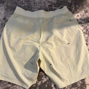 Light green Lululemon shorts